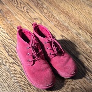 UGG Red Suede Shoes